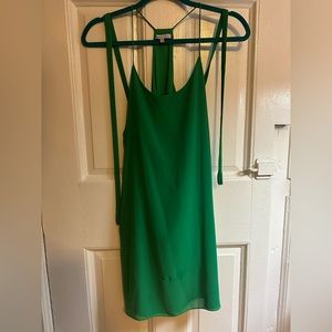 Green summer dress, size M